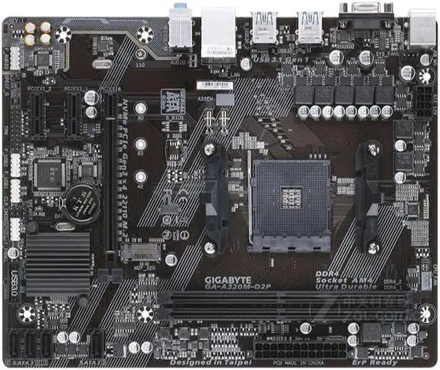 Main image of GIGABYTE A320M-D2P Socket AM4 AMD A320 DDR4 32GB Micro ATX
