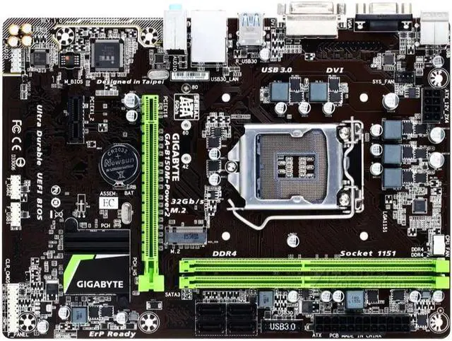 Main image of GIGABYTE B150M-Power 2(rev.1.0) LGA 1151 Intel B150 DDR4 32GB Micro ATX