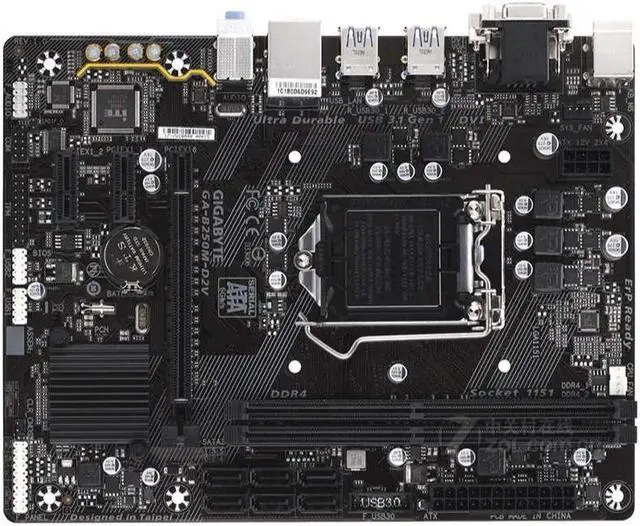 Main image of Motherboard GI-GABYTE GA-B250M-D2V DDR4 Micro-ATX