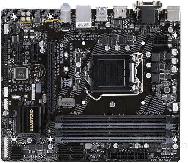 Main image of GIGABYTE B250M-DS3H LGA 1151 Intel B250 DDR4 64GB Micro ATX