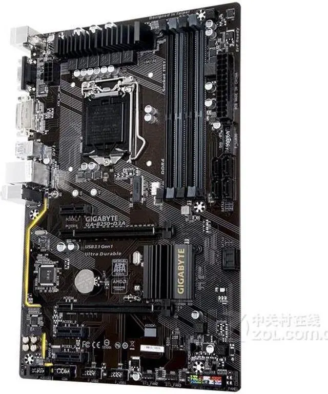 Alt view image 2 of 4 - Motherboard GI-GABYTE GA-B250-D3A DDR4 ATX