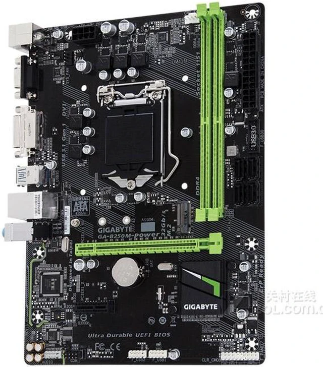 Alt view image 2 of 3 - GIGABYTE B250M-Power LGA 1151 Intel B250 DDR4 32GB Micro ATX