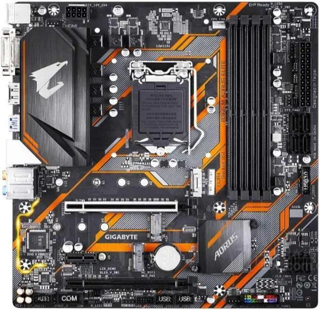 Main image of GIGABYTE B365M AORUS ELITE LGA 1151 Intel B365 DDR4 64GB Micro ATX