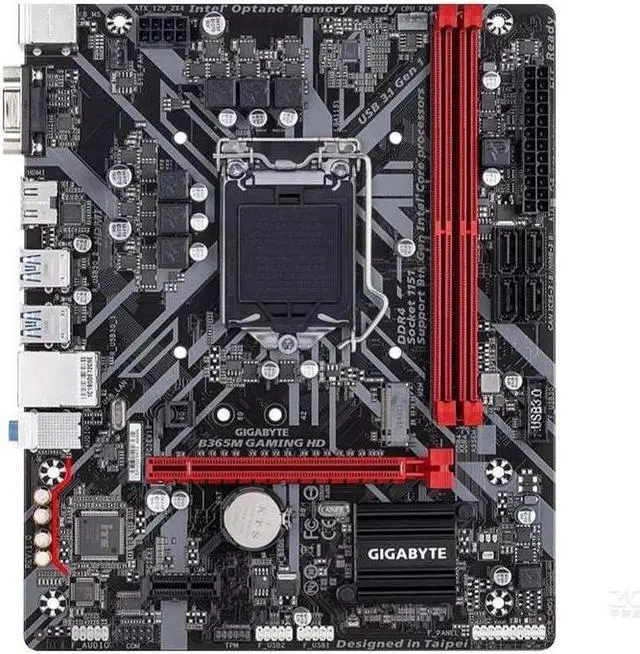 Main image of GIGABYTE B365M GAMING HD LGA 1151 Intel B365 DDR4 32GB Micro ATX