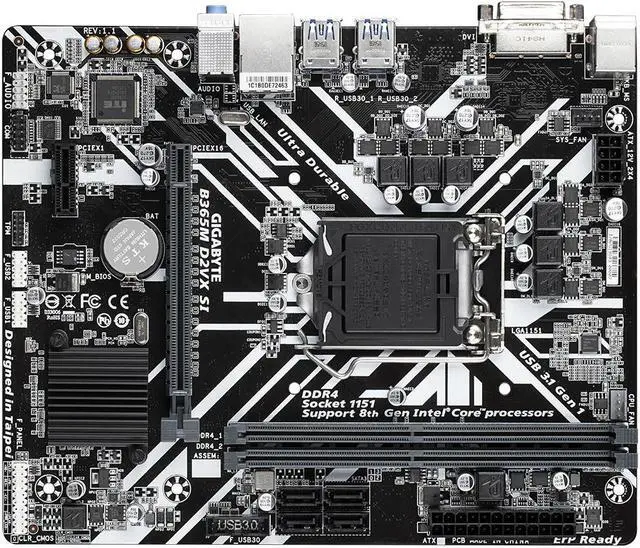 Main image of Motherboard GI-GABYTE GA-B365M D2VX SI DDR4 Micro-ATX