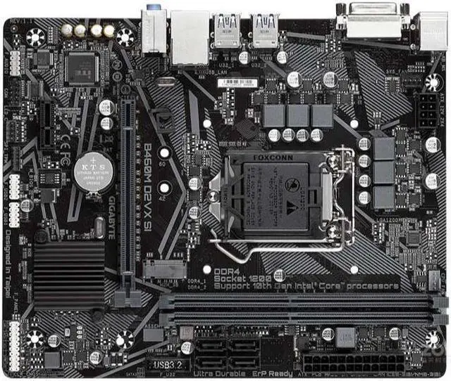 Main image of GIGABYTE B460M D2VX SI LGA 1200 Intel B460 DDR4 64GB Micro ATX