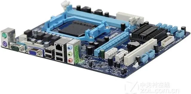 Alt view image 3 of 4 - GIGABYTE GA-M68MT-S2 Socket AM3 nVIDIA nForce 7025-630a DDR3 8GB Micro ATX