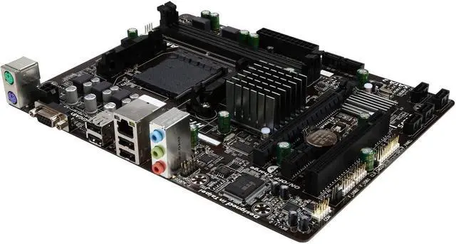 Alt view image 3 of 3 - GIGABYTE GA-78LMT-S2(rev.1.2) Socket AM3+/AM3 AMD 760G DDR3 16GB Micro ATX