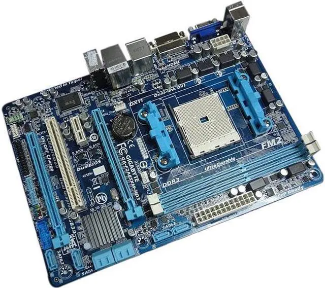 Alt view image 2 of 2 - GIGABYTE GA-F2A85XM-HD3 Socket FM2 AMD A85X DDR3 64GB Micro ATX