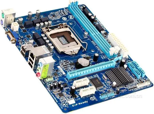Alt view image 2 of 3 - GIGABYTE GA-H61M-S1(rev.2.0) LGA 1155 Intel H61 DDR3 16GB Micro ATX