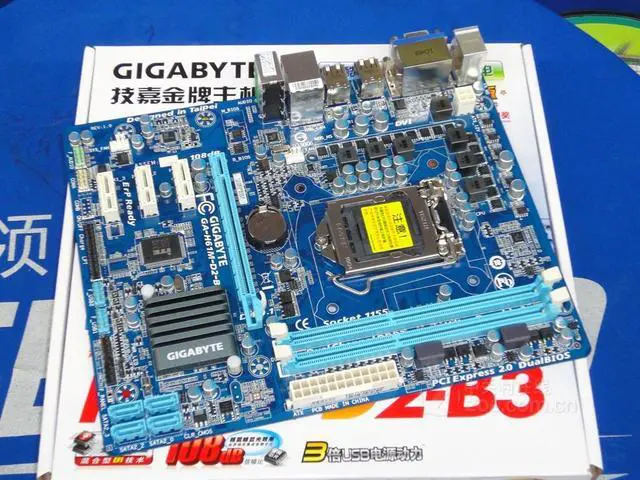 Alt view image 5 of 5 - GIGABYTE GA-H61M-D2-B3(rev.1.0) LGA 1155 Intel H61 DDR3 16GB Micro ATX