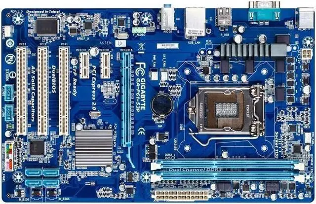 Main image of GIGABYTE GA-P61-S3P(rev.1.0) LGA 1155 Intel H61 DDR3 16GB ATX