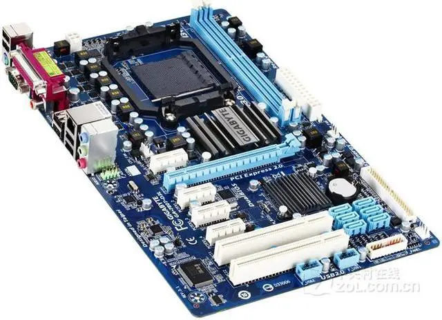Alt view image 2 of 2 - GIGABYTE GA-780T-D3L(rev.3.1) Socket AM3+ AMD 760G DDR3 16GB ATX