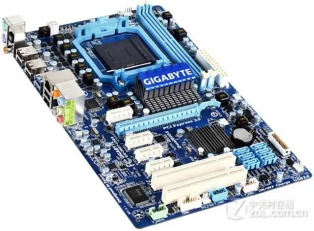Alt view image 3 of 3 - GIGABYTE GA-780T-USB3 Socket AM3+ AMD 760G DDR3 16GB ATX