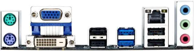 Alt view image 3 of 3 - GIGABYTE GA-B75M-D2V LGA 1155 Intel B75 DDR3 16GB Micro ATX