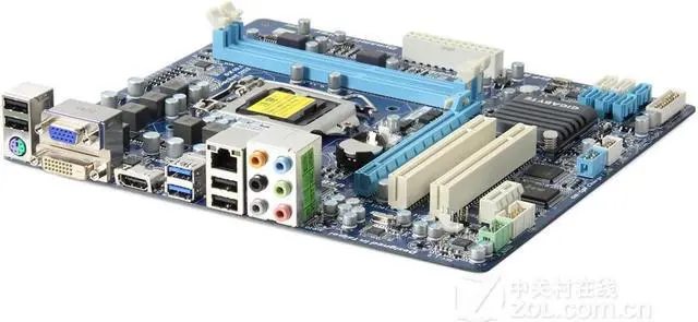 Alt view image 3 of 4 - GIGABYTE GA-HA65M-D2H-B3 LGA 1155 Intel H61 DDR3 16GB Micro ATX