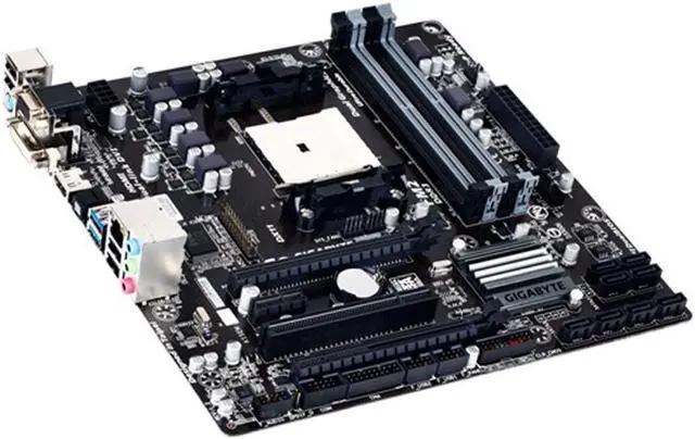 Alt view image 2 of 3 - GIGABYTE GA-F2A85XM-D3H(rev.1.2) Socket FM2 AMD A85X DDR3 64GB Micro ATX
