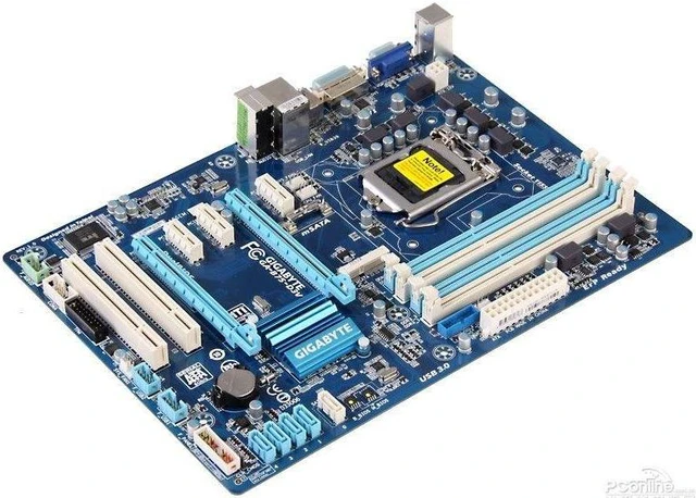 Alt view image 4 of 4 - GIGABYTE GA-B75-D3V LGA 1155 Intel B75 DDR3 32GB ATX