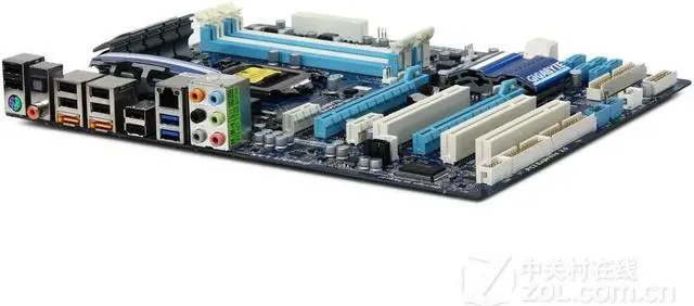 Alt view image 4 of 4 - GIGABYTE GA-P55A-UD3R LGA 1156 Intel P55 DDR3 16GB ATX