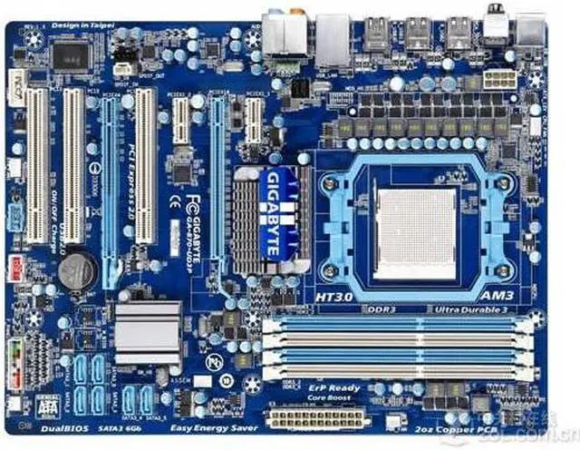 Main image of GIGABYTE GA-870-UD3P(rev.1.0) Socket AM3 AMD 870 DDR3 16GB ATX