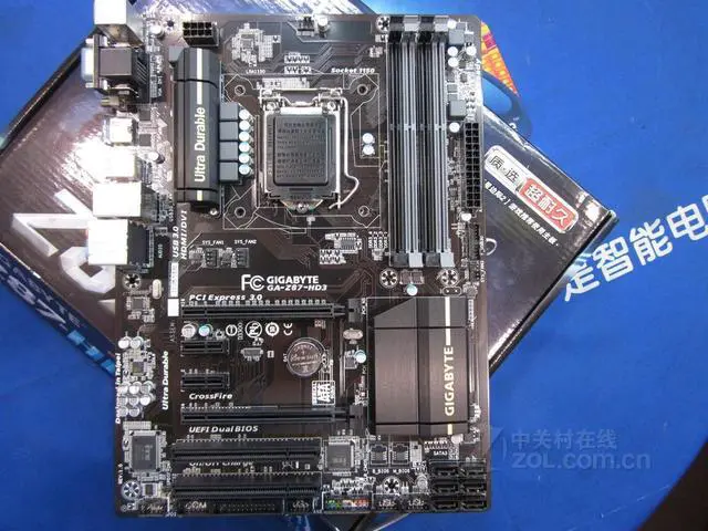 Alt view image 2 of 4 - GIGABYTE GA-Z87-HD3 LGA 1150 Intel Z87 DDR3 32GB ATX