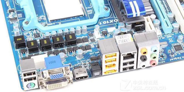 Alt view image 4 of 4 - GIGABYTE GA-880GM-UD2H Socket AM3 AMD 880 DDR3 16GB Micro ATX