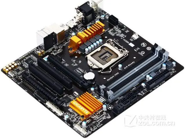 Alt view image 3 of 4 - GIGABYTE H97M-D3H(rev.1.1) LGA 1150 Intel H97 DDR3 32GB Micro ATX