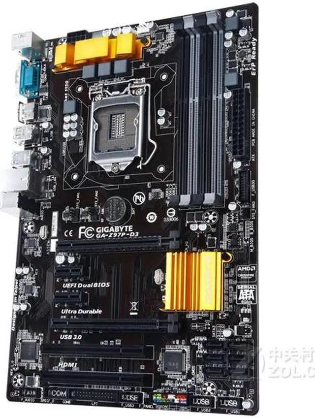 Alt view image 2 of 3 - GIGABYTE Z97P-D3(rev.1.0) LGA 1150 Intel Z97 DDR3 32GB ATX