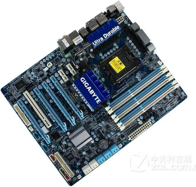 Alt view image 2 of 4 - GIGABYTE GA-X58A-UD3R LGA 1366 Intel X58 DDR3 24GB ATX
