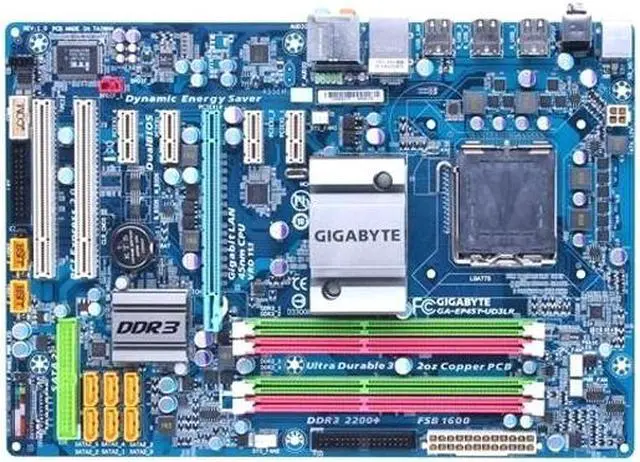 Main image of GIGABYTE GA-EP45T-UD3LR(rev. 1.0) LGA 775 Intel P45 DDR3 16GB ATX