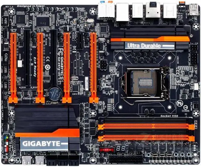 Main image of GIGABYTE Z87X-OC LGA 1150 Intel Z87 DDR3 32GB ATX