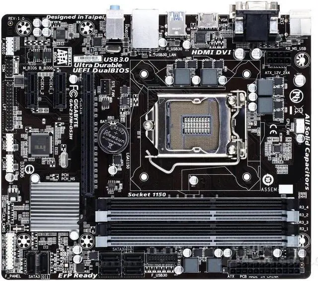 Main image of GIGABYTE GA-Z97M-DS3H(rev.1.0) LGA 1150 Intel Z97 DDR3 32GB Micro ATX