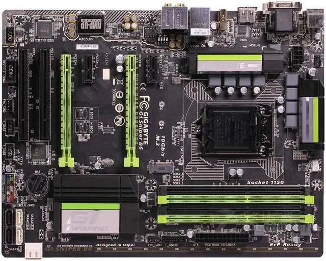 Main image of GIGABYTE G1.Sniper B6(rev.1.0) LGA 1150 Intel B85 DDR3 32GB ATX