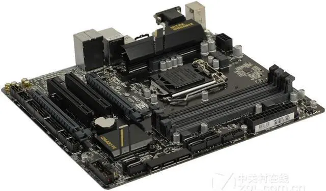 Alt view image 3 of 4 - GIGABYTE B150M-D3H(rev.1.0) LGA 1151 Intel B150 DDR4 64GB Micro ATX