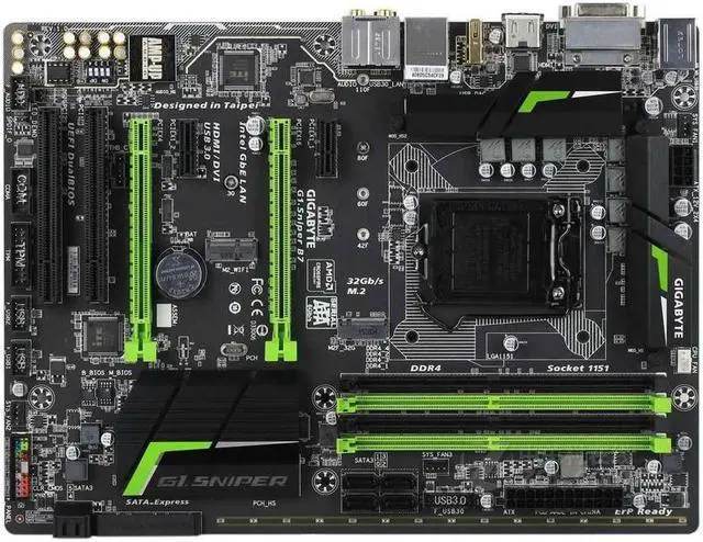 Main image of GIGABYTE G1.Sniper B7(rev.1.0) LGA 1151 Intel B150 DDR4 64GB ATX