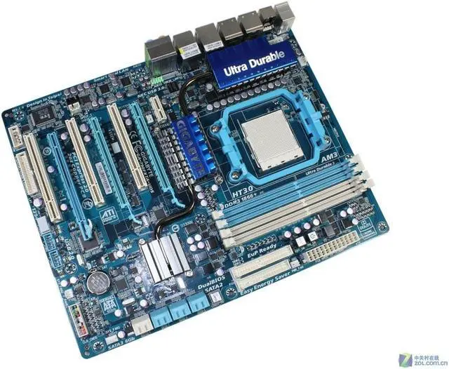 Alt view image 2 of 4 - GIGABYTE GA-790FXTA-UD5 Socket AM3 AMD 790FX DDR3 16GB Micro ATX