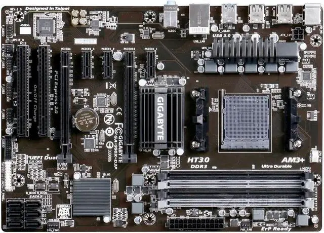Main image of GIGABYTE 990X-D3P(rev.1.0) Socket AM3+ AMD 990X DDR3 32GB ATX