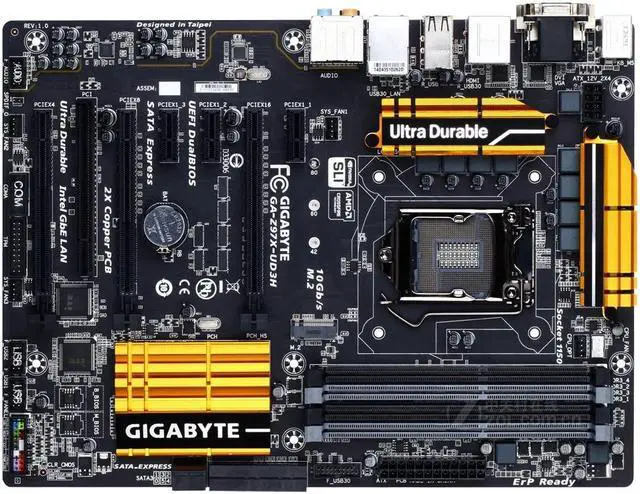 Main image of GIGABYTE Z97X-UD3H(rev.1.0) LGA 1150 Intel Z97 DDR3 32GB ATX