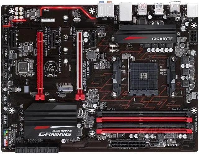 Main image of GIGABYTE AX370-Gaming Socket AM4 AMD X370 DDR4 64GB ATX