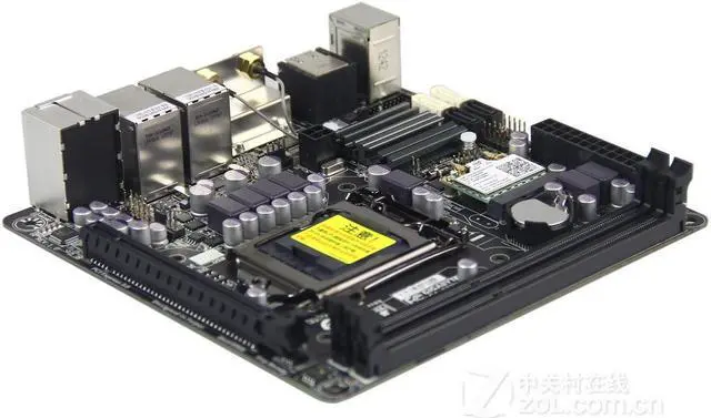 Alt view image 3 of 4 - GIGABYTE GA-Z77N WIFI LGA 1155 Intel Z77 DDR3 16GB Mini-ITX