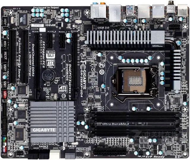 Main image of GIGABYTE GA-Z68XP-UD4(rev.1.3) LGA 1155 Intel Z68 DDR3 32GB ATX