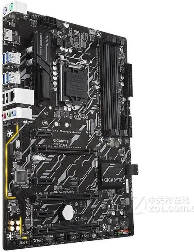 Alt view image 2 of 4 - GIGABYTE Z370P D3 LGA 1151 Intel Z370 DDR4 64GB ATX