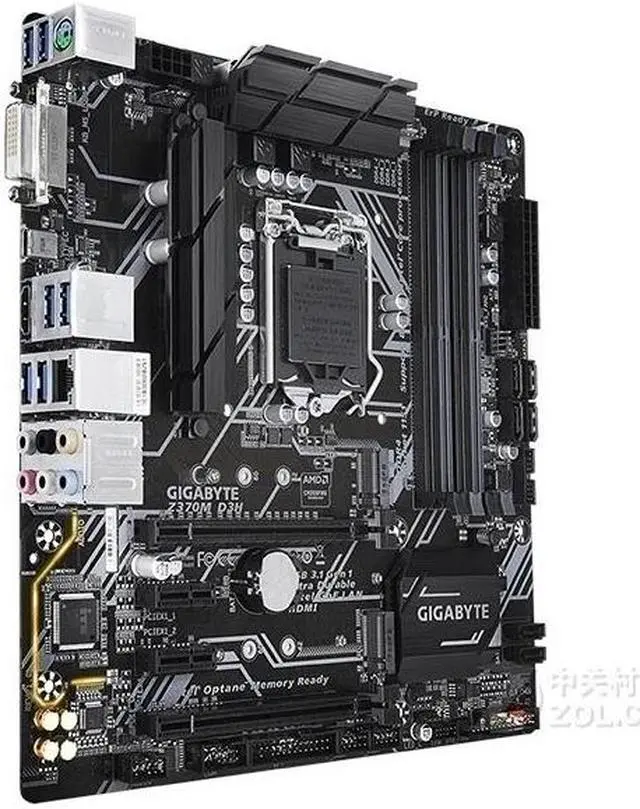 Alt view image 2 of 4 - GIGABYTE Z370M D3H LGA 1151 Intel Z370 DDR4 64GB Micro ATX