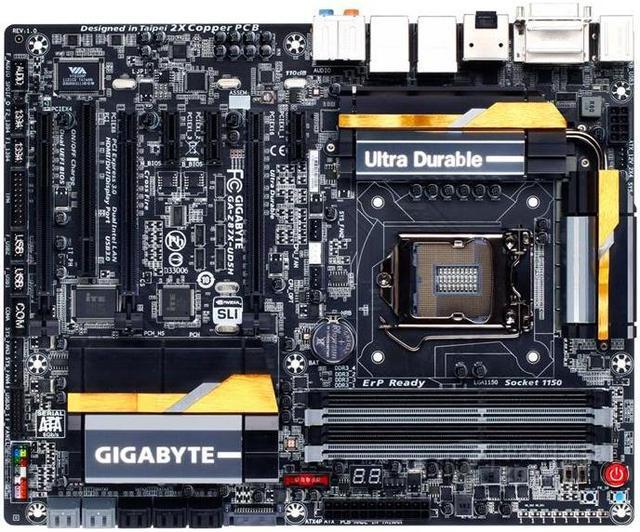 Main image of GIGABYTE Z87X-UD5H LGA 1150 Intel Z87 DDR3 32GB ATX