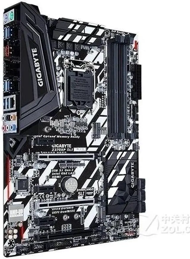 Alt view image 3 of 4 - GIGABYTE Z370XP SLI LGA 1151 Intel Z370 DDR4 64GB ATX