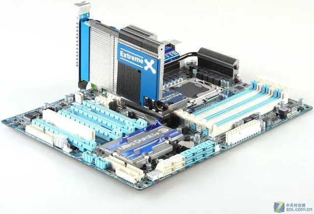 Alt view image 2 of 4 - GIGABYTE GA-X58A-UD7 LGA 1366 Intel X58 DDR3 24GB ATX