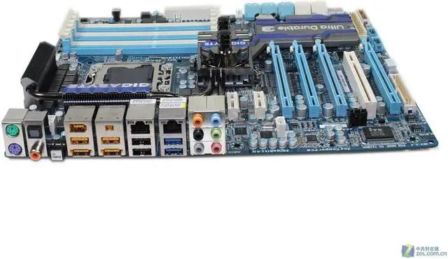 Alt view image 4 of 4 - GIGABYTE GA-X58A-UD7 LGA 1366 Intel X58 DDR3 24GB ATX