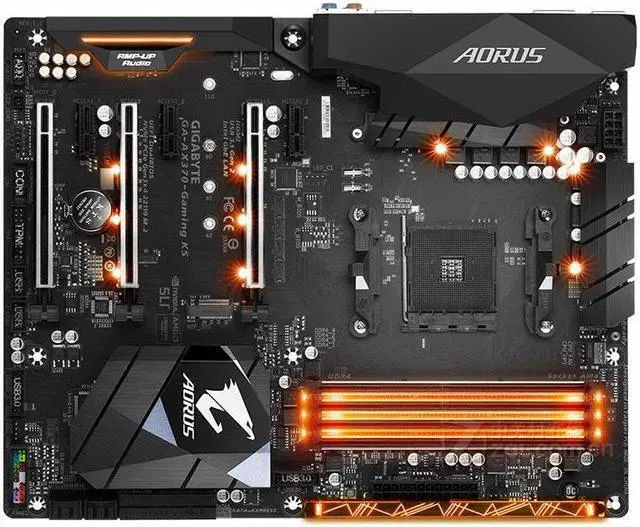 Main image of GIGABYTE AX370-Gaming K5 Socket AM4 AMD X370 DDR4 64GB ATX