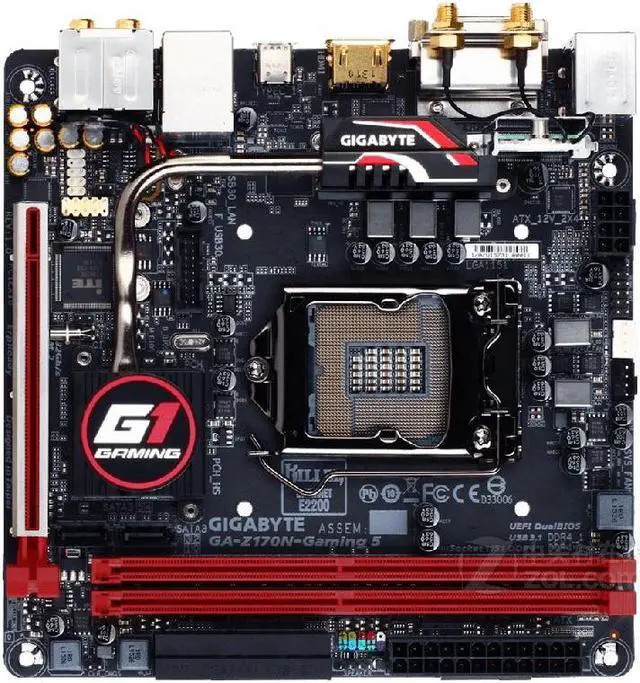 Main image of GIGABYTE Z170N-Gaming 5(rev.1.0) LGA 1151 Intel Z170 DDR4 32GB Mini-ITX