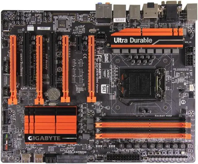 Main image of GIGABYTE Z97X-SOC Force(rev.1.0) LGA 1150 Intel Z97 DDR3 64GB ATX